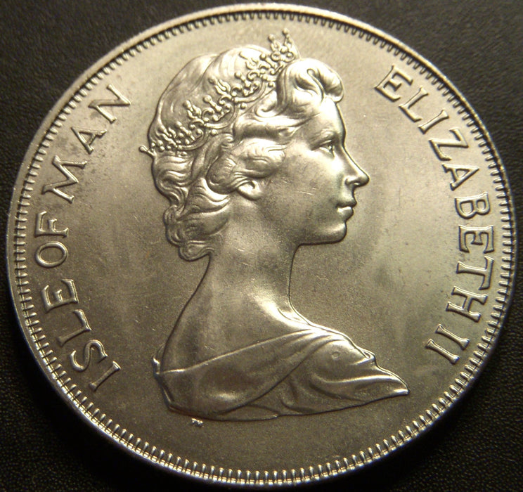 1975 25 Pence - Isle of Man