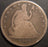 1868-S Seated Half Dollar - Good