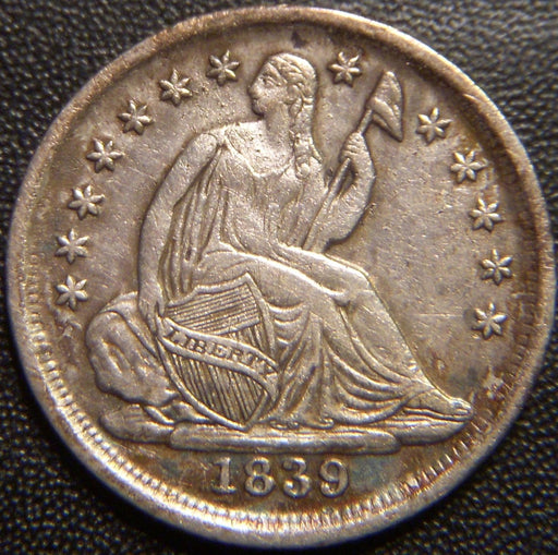 1839-O Seated Half Dime - EF/AU