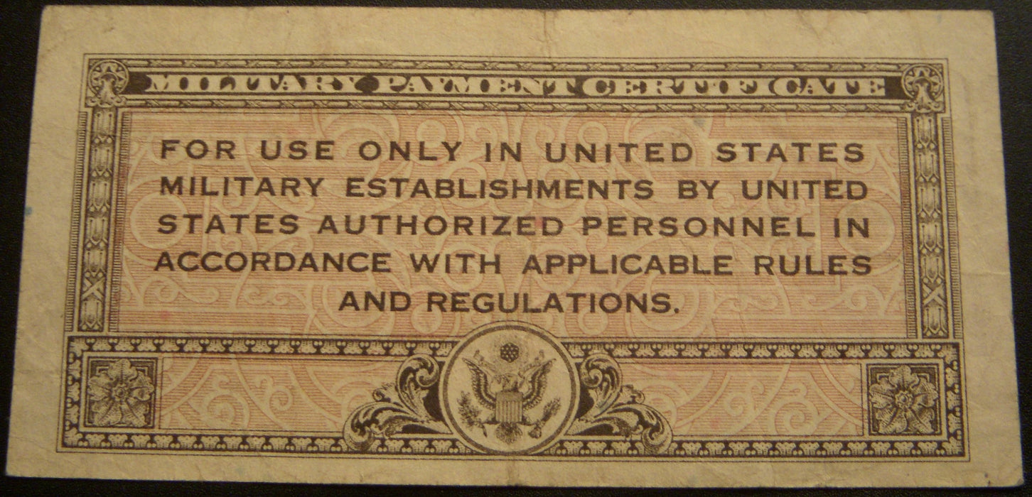 Series 461 - 10 Cents Military Payment Certificate