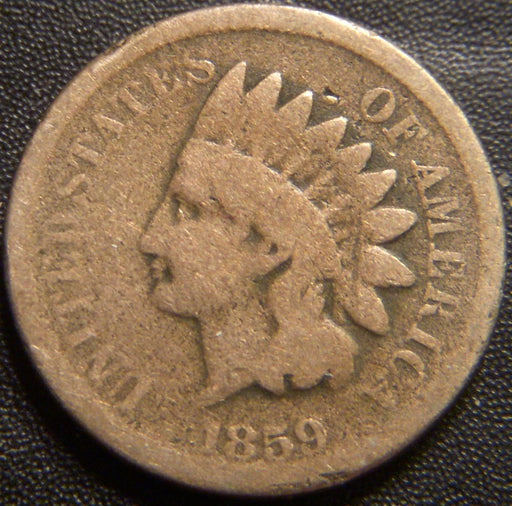1859 Indian Head Cent - Good