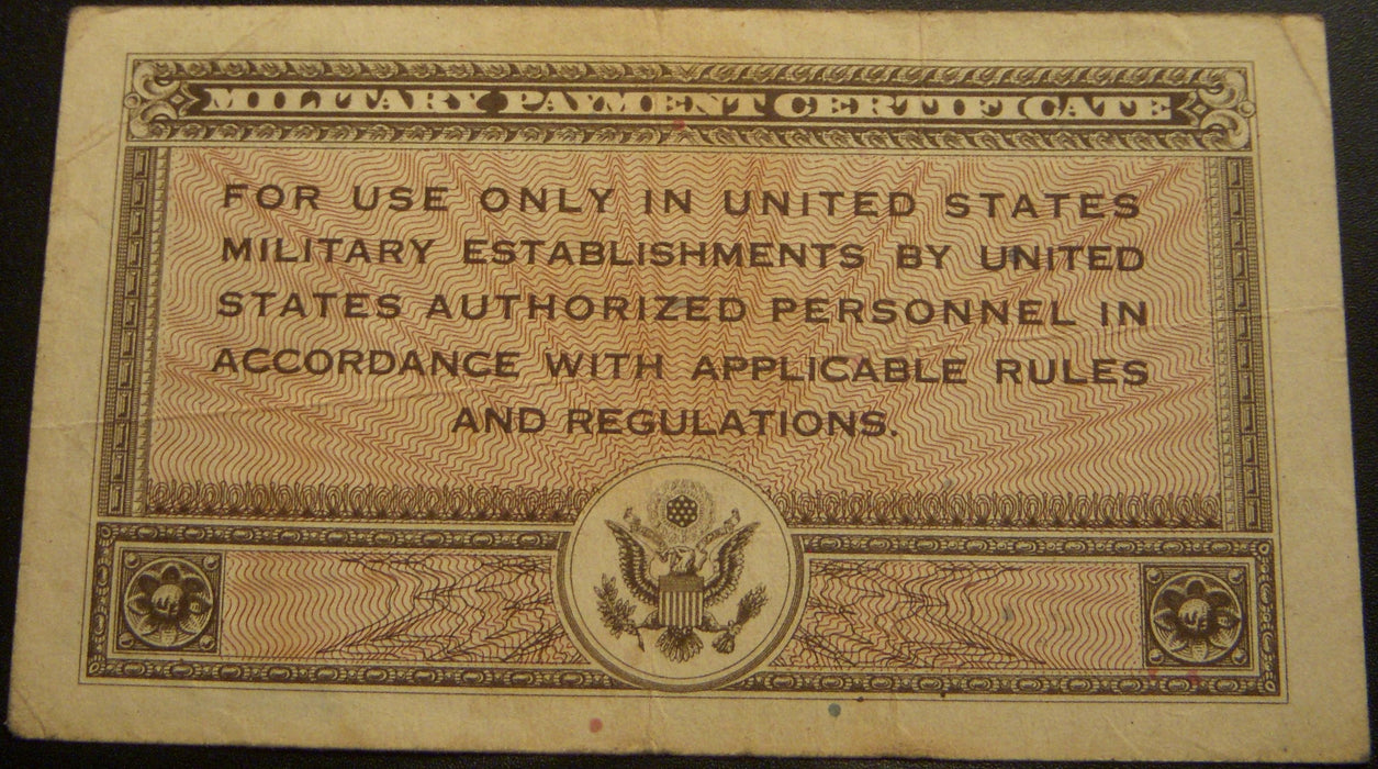 Series 461 - $1 Military Payment Certificate