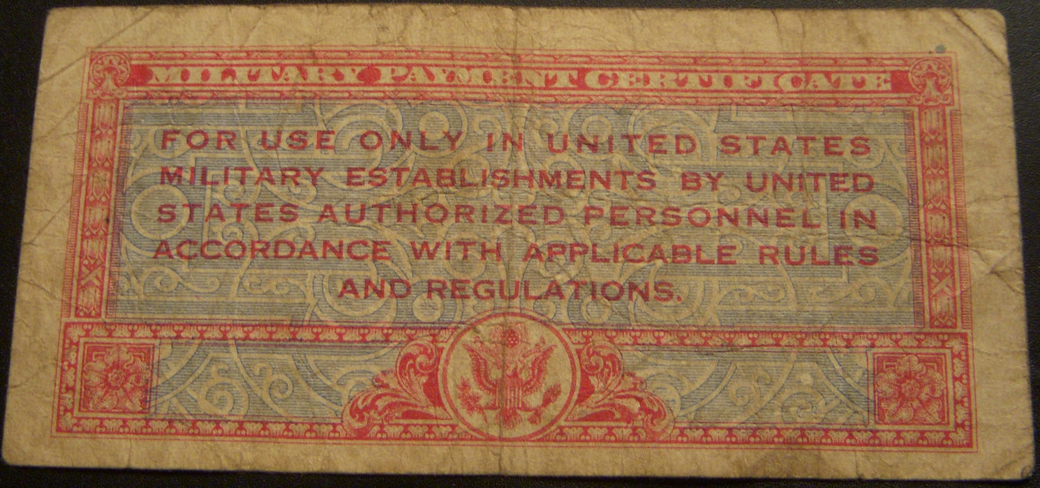 Series 471 - 10 Cents Military Payment Certificate