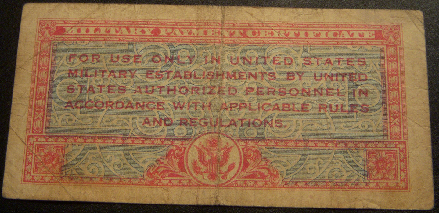 Series 471 - 10 Cents Military Payment Certificate