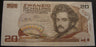 1986 20 Zwanzig Schilling Note - Austria