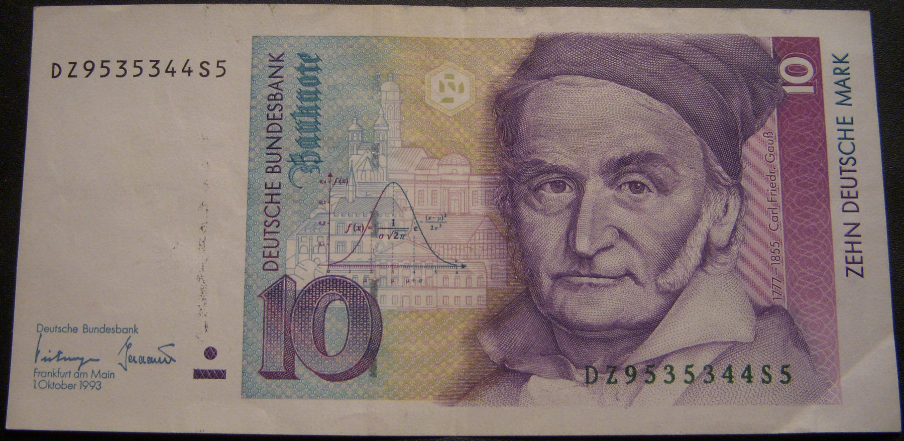1993 10 Mark Note - Germany