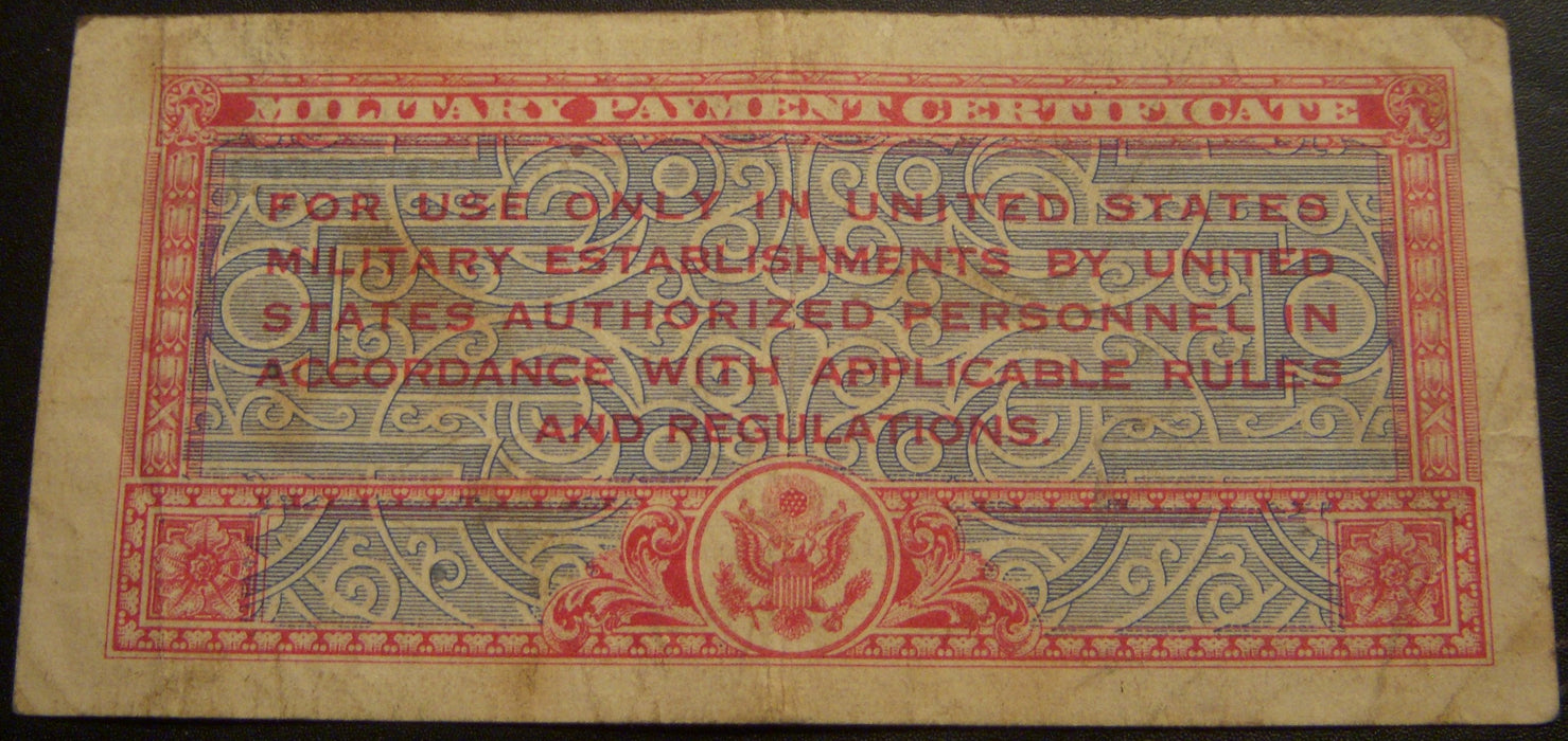 Series 471 - 25 Cents Military Payment Certificate