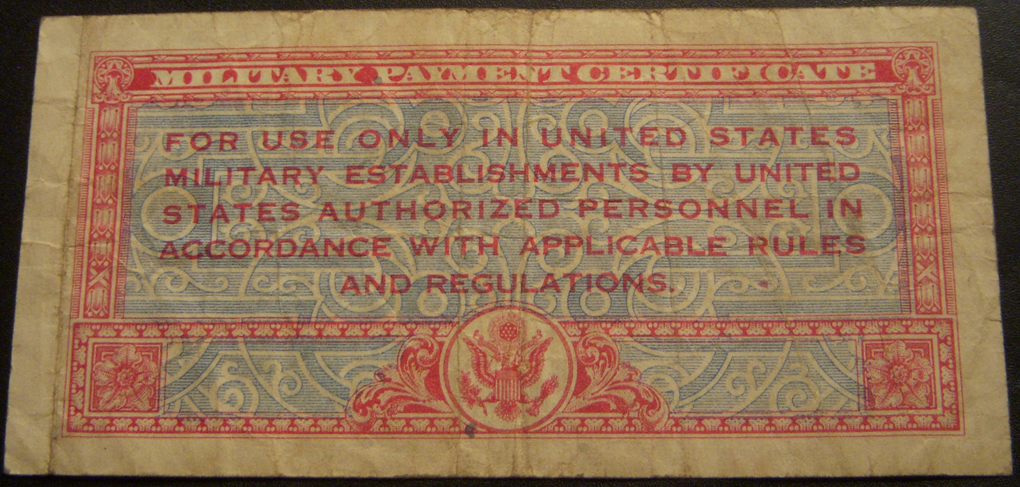 Series 471 - 50 Cents Military Payment Certificate