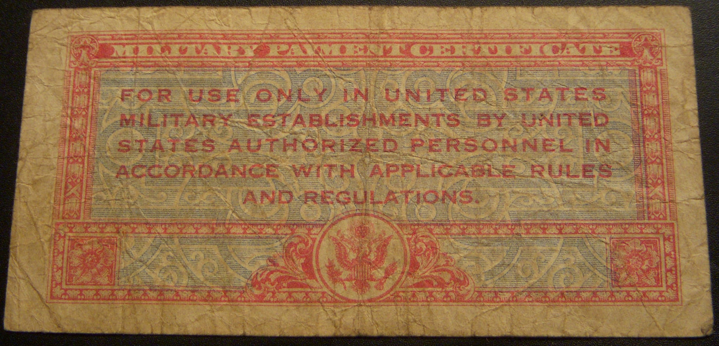Series 471 - 50 Cents Military Payment Certificate