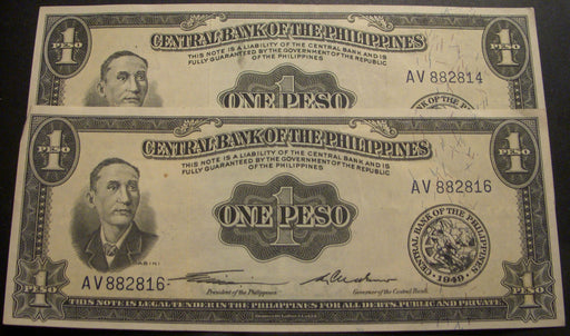 1949 1 Peso Note - Philippines