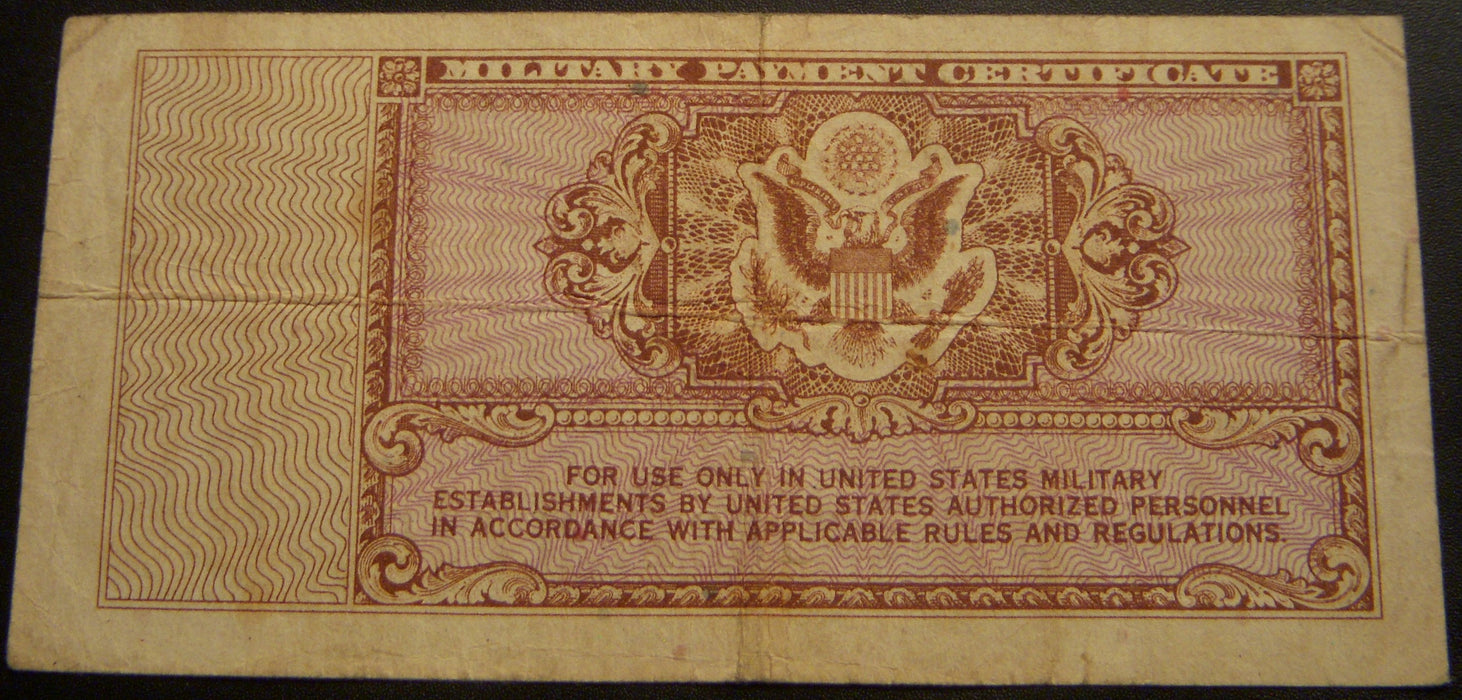 Series 472 - 10 Cents Military Payment Certificate