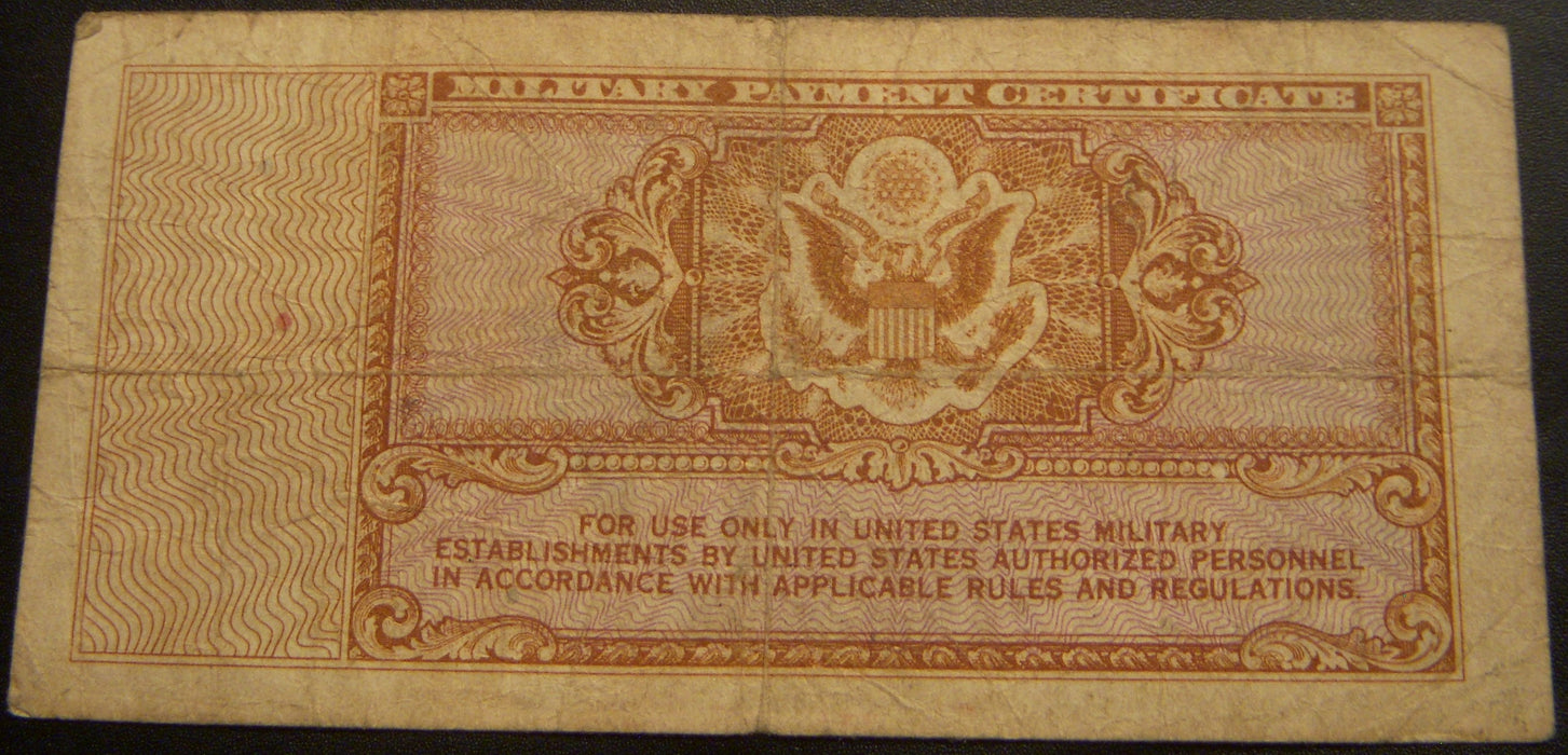 Series 472 - 25 Cents Military Payment Certificate