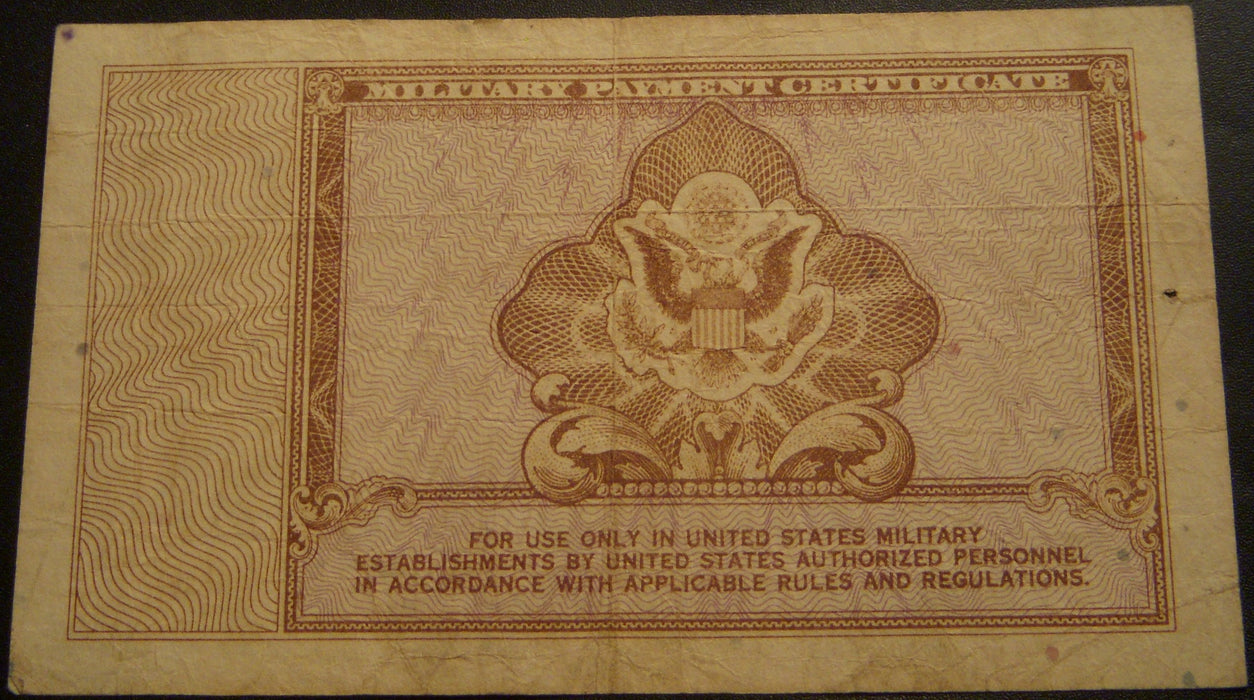 Series 472 - $1 Military Payment Certificate