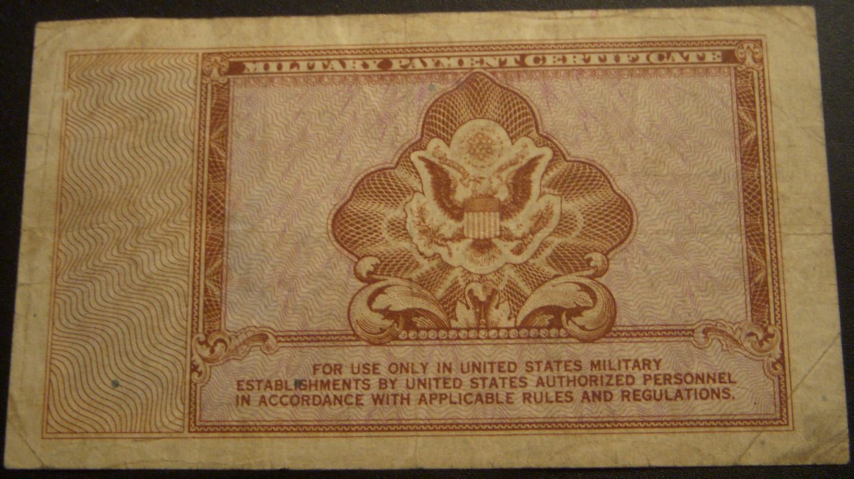 Series 472 - $1 Military Payment Certificate