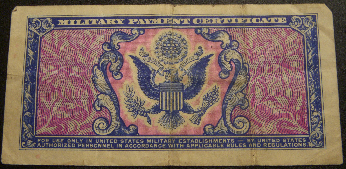 Series 481 - 5 Cents Military Payment Certificate
