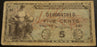 Series 481 - 5 Cents Military Payment Certificate