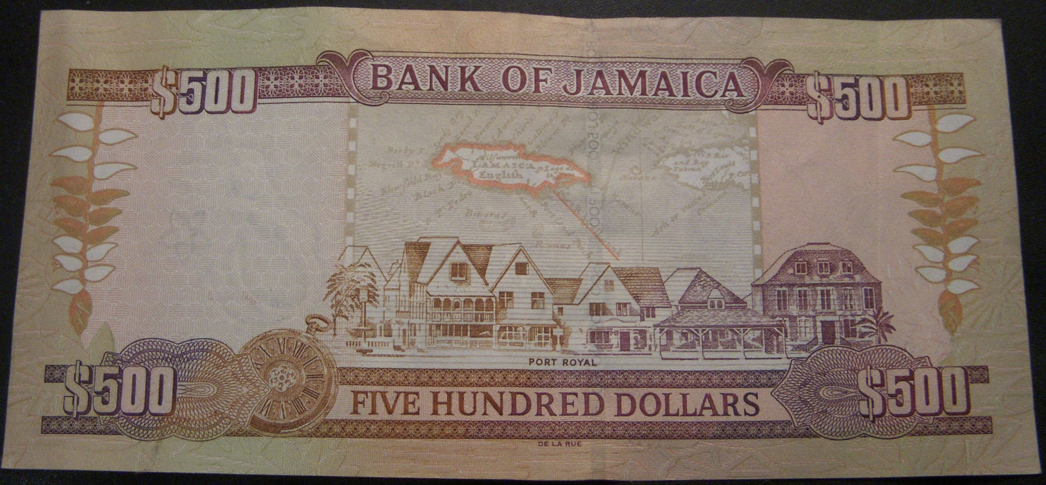 2003 $500 Note - Jamaica