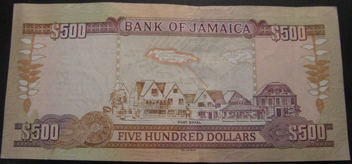2003 $500 Note - Jamaica