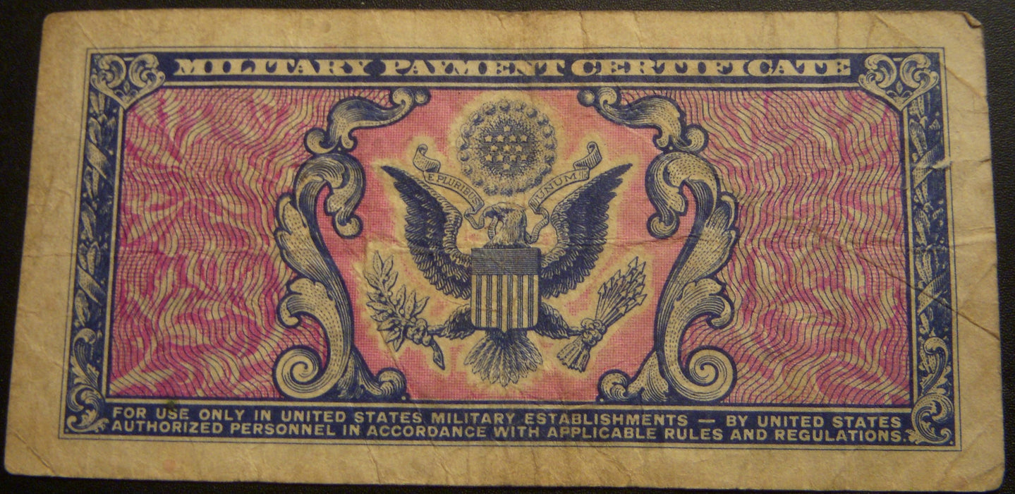 Series 481 - 5 Cents Military Payment Certificate