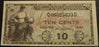 Series 481 - 10 Cents Military Payment Certificate