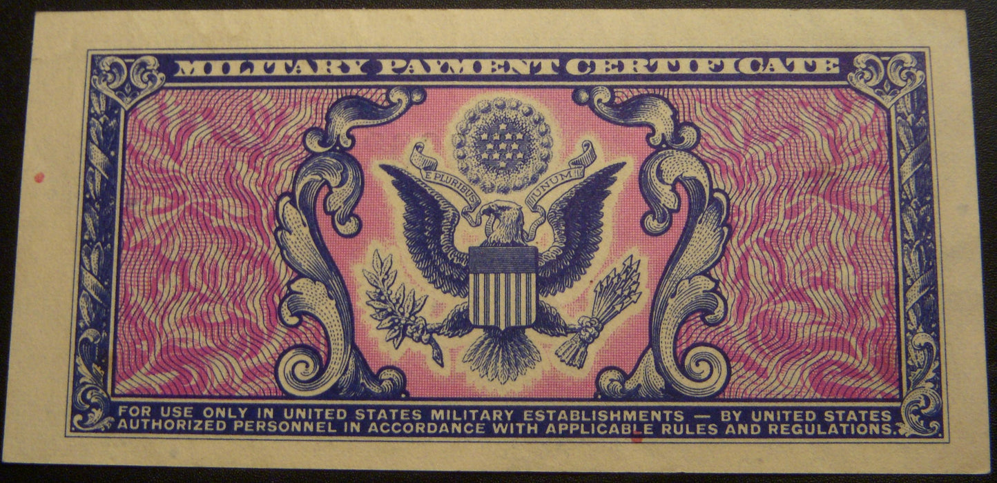 Series 481 - 10 Cents Military Payment Certificate