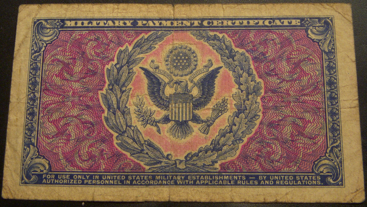 Series 481 - $1 Military Payment Certificate