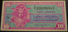Series 521 - 10 Cents Military Payment Certificate