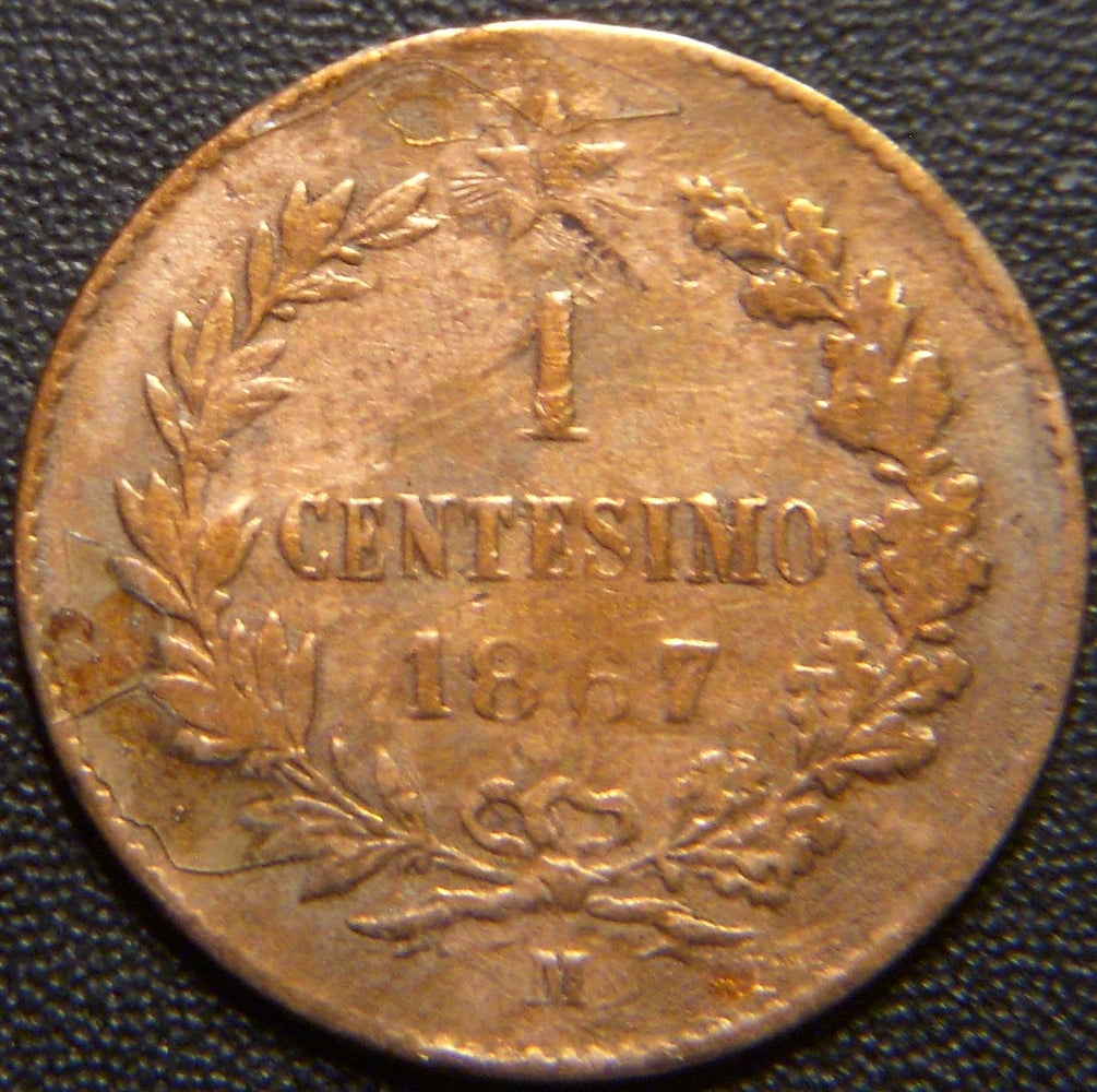1867m 1 Centesimo - Italy