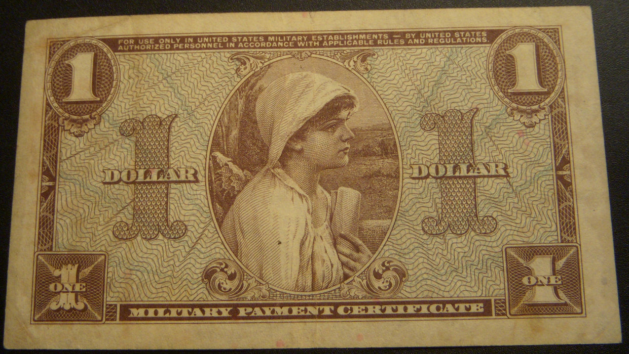 Series 521 - $1 Military Payment Certificate