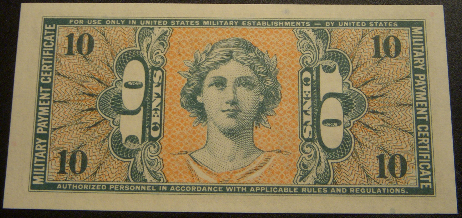 Series 541 - 10 Cents Military Payment Certificate