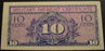Series 591 - 10 Cents Military Payment Certificate