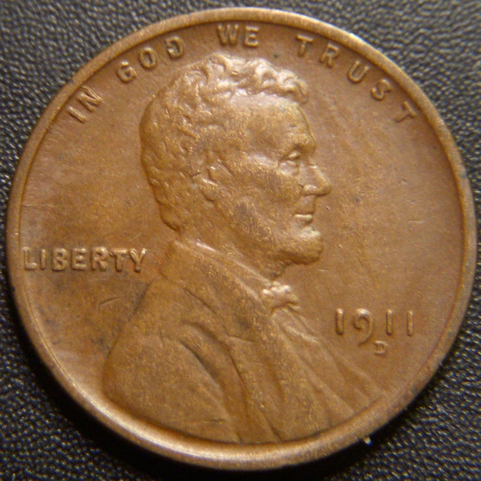 1911-D Lincoln Cent - Extra Fine