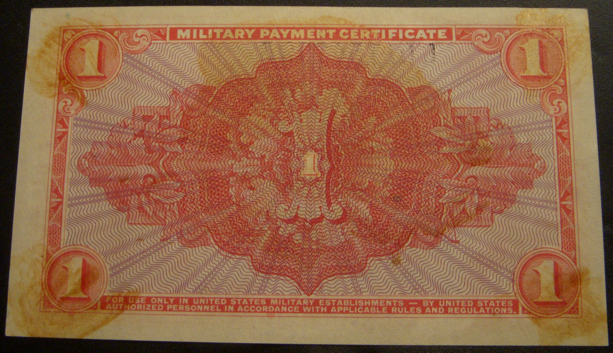 Series 591 - $1 Military Payment Certificate