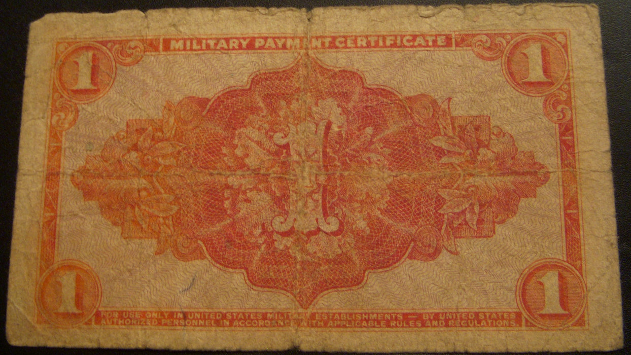 Series 591 - $1 Military Payment Certificate