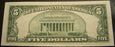 1934A $5 Silver Certificate - FR# 1651* STAR Note