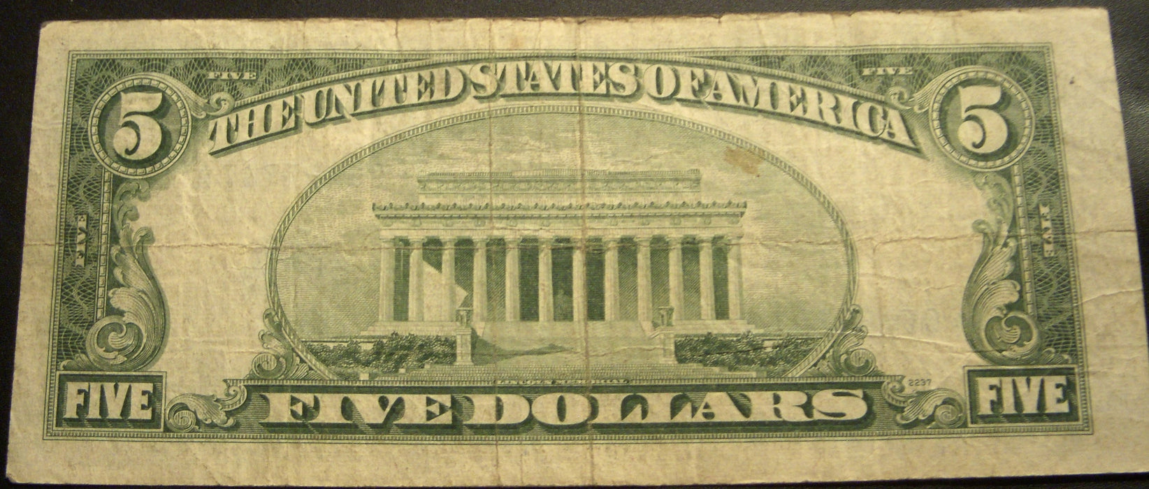 1953 $5 Silver Certificate - FR# 1655* STAR Note