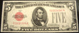 1928A $5 United States Note - FR# 1526