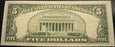1953A $5 United States Note - FR# 1533* STAR Note