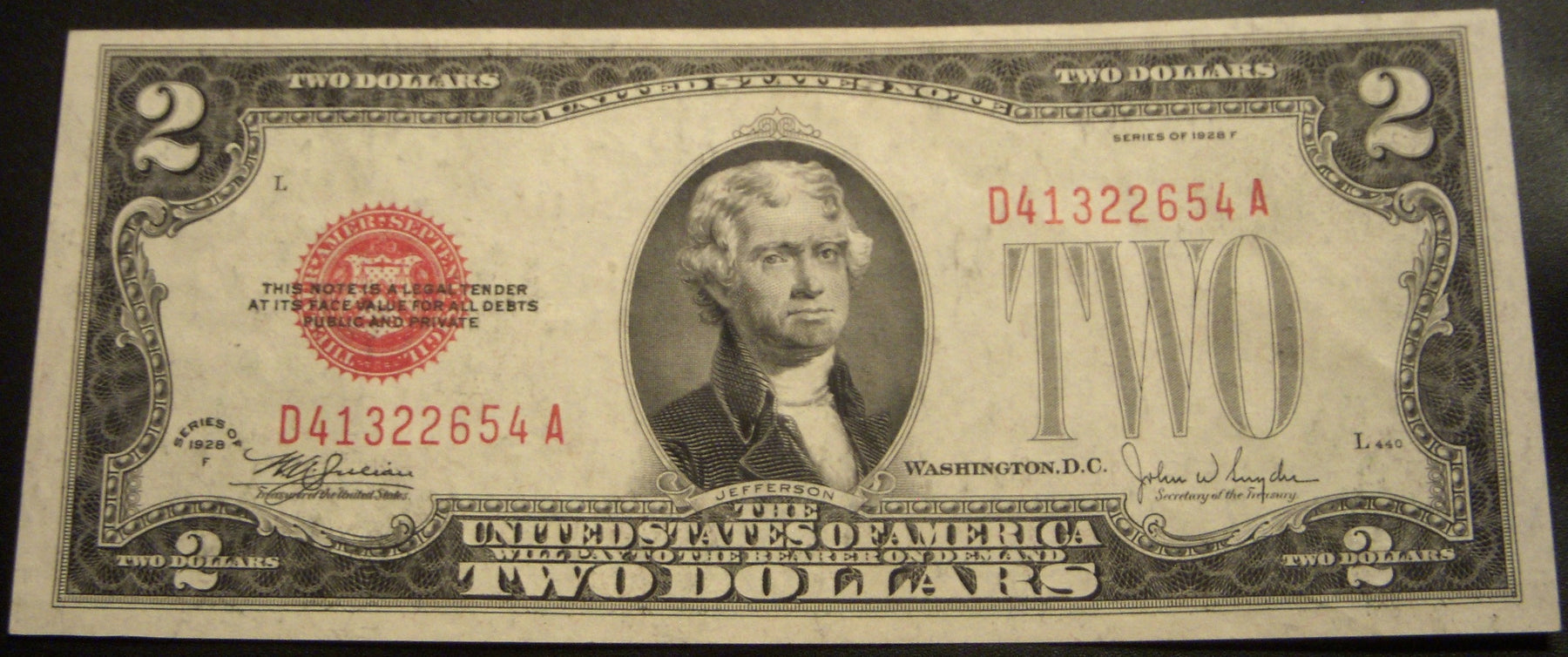 1928F $2 United States Note - FR# 1507