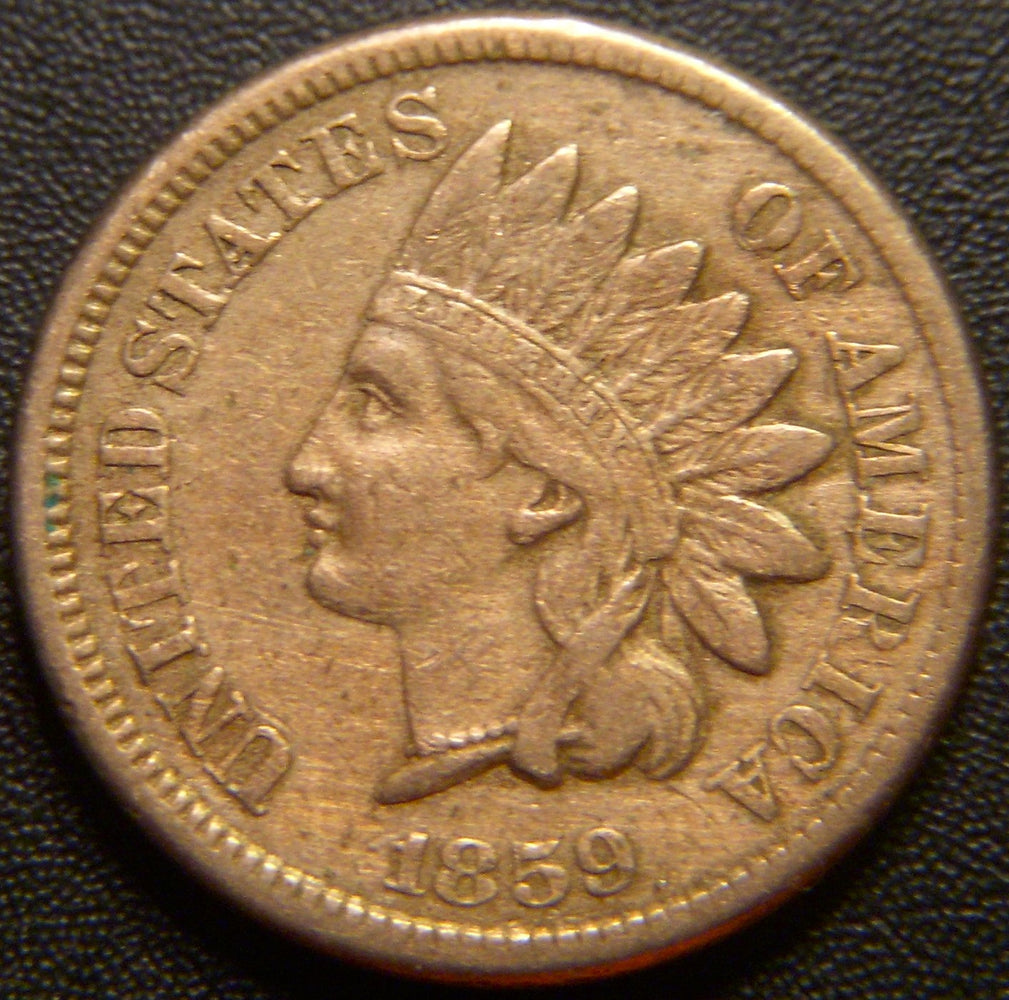 1859 Indian Head Cent - Very Fine
