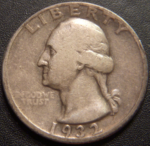 1932-D Washington Quarter - Very Good