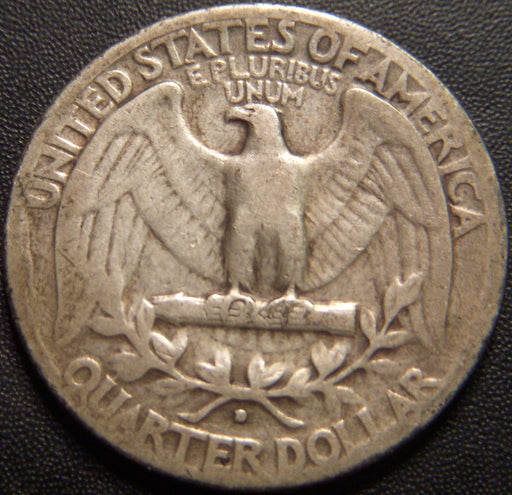1932-D Washington Quarter - Very Good