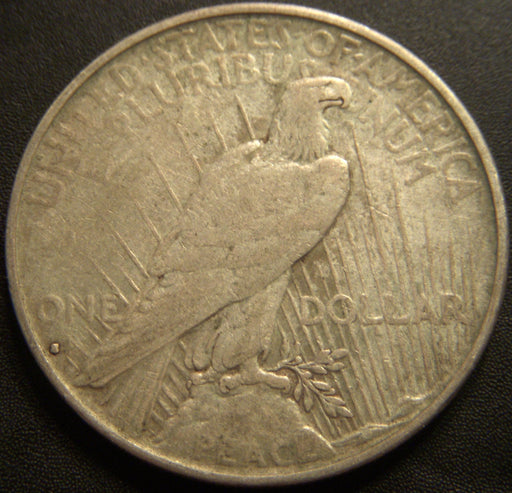 1935-S Peace Dollar - Very Good