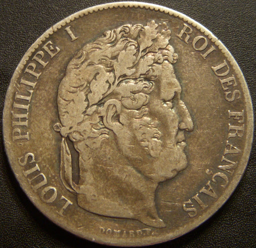 1845A 5 Francs - France