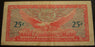 Series 641 - 25 Cents Military Payment Certificate