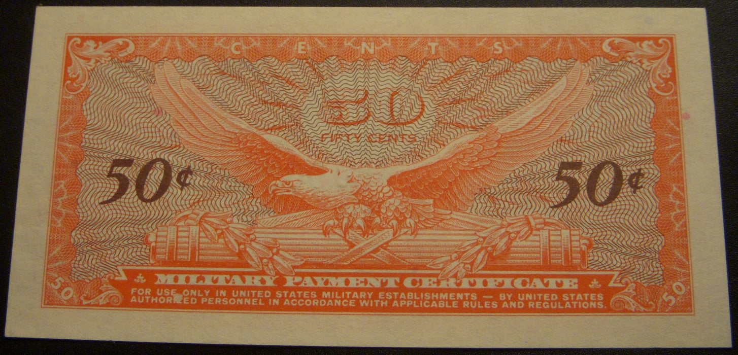Series 641 - 50 Cents Military Payment Certificate