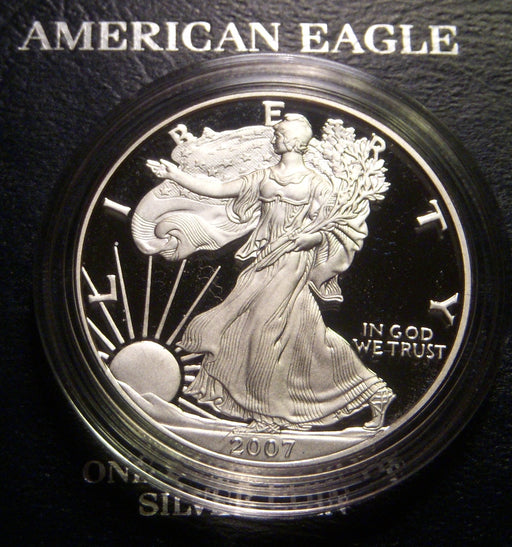 2007-W Proof Silver Eagle