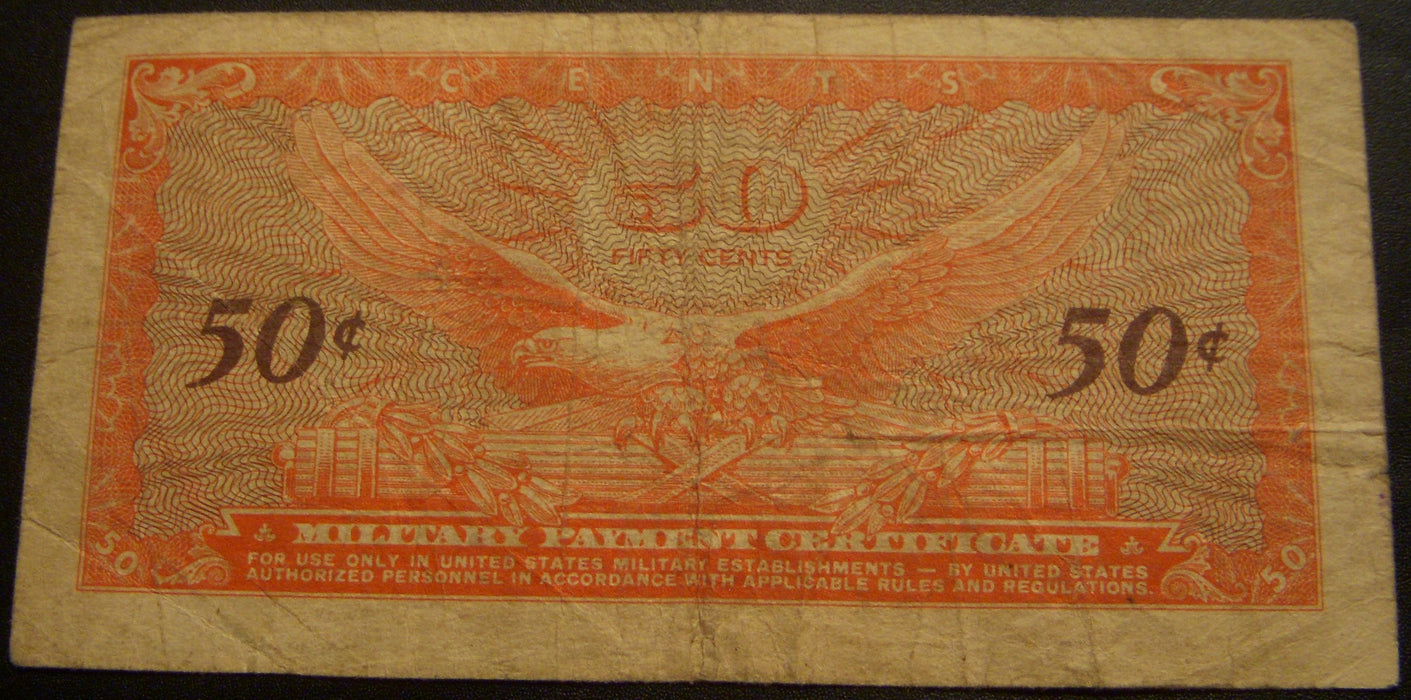 Series 641 - 50 Cents Military Payment Certificate