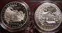 1999-P Dolley Madison 2pc Silver Dollar Set