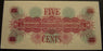 Series 661 - 5 Cents Military Payment Certificate